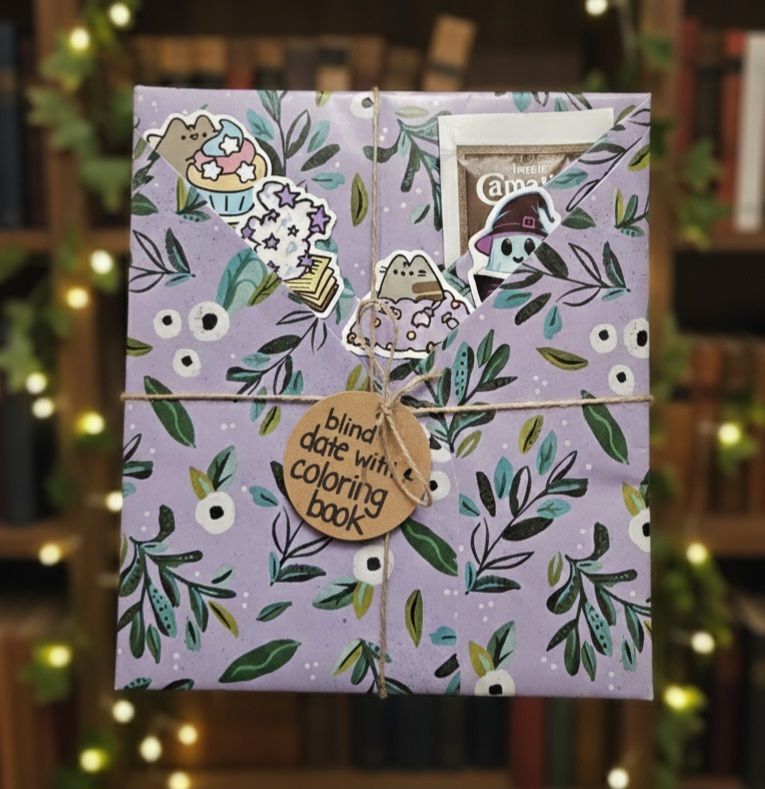 Blind date with a coloring book