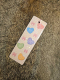 Candy hearts bookmark