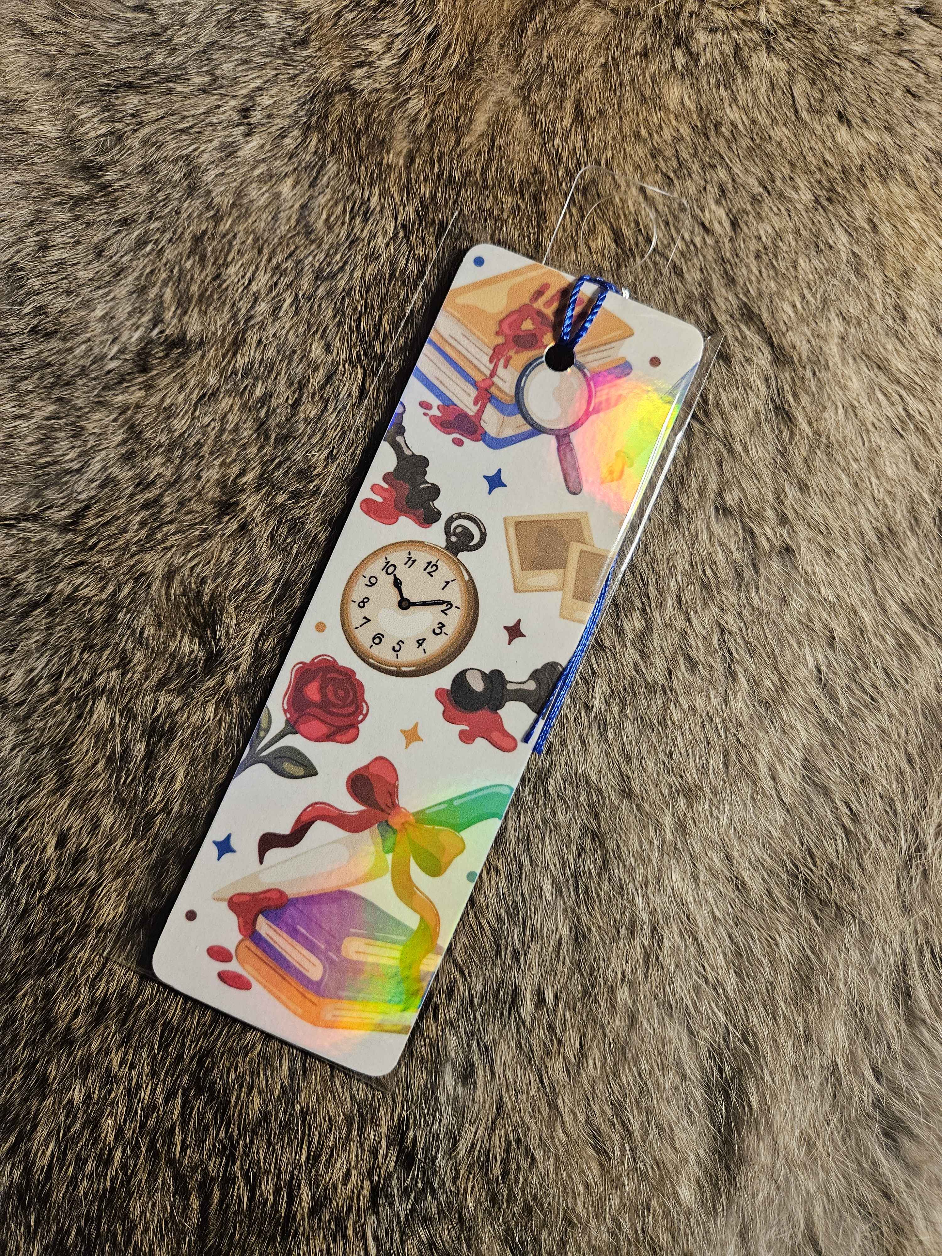 Murder mystery bookmark