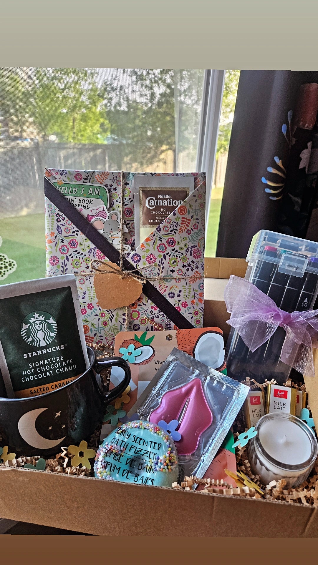 Blind date with a coloring book box